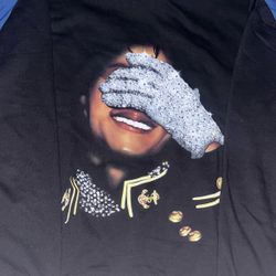 Micheal Jackson Rhinestone Sweatshirt (Large)