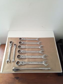 Matco Tools Ratchet & 8PC GearWrench Combination Set