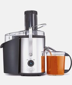 Bella High Power Juice Extractor 1000W Centrifugal Juicer - Black/Silver