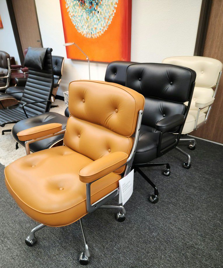 🔥100% AUTHENTIC 🔥EAMES HERMAN MILLER EXECUTIVE TIME-LIFE "HOLY GRAIL" OF CHAIRS MANY COLORS & LEATHER OPTIONS READY FOR PICK-UP  - DELIVERY SAME DAY