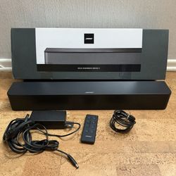 Bose Solo Soundbar Series II Black Bluetooth TV Speaker 
