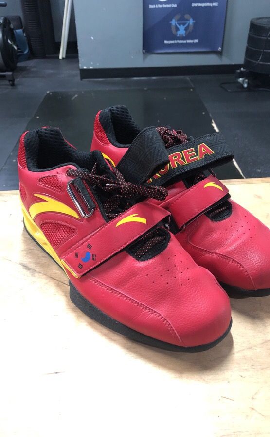 Anta weightlifting shoes men’s 9