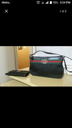 Gucci handbags and wallet