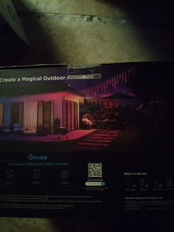 Govee outdoor decoration lights brand new in box
