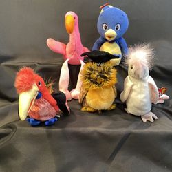 TY Beanie Babies Lot of 5 Birds Rare/Errors will sell individually