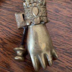 Brass Hand Door Knocker