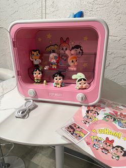 Pop Mart Powerpuff Girls Figure Display Case