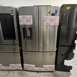 SAMSUNG FRENCH DOOR FRIDGE IN STAINLESS STEEL