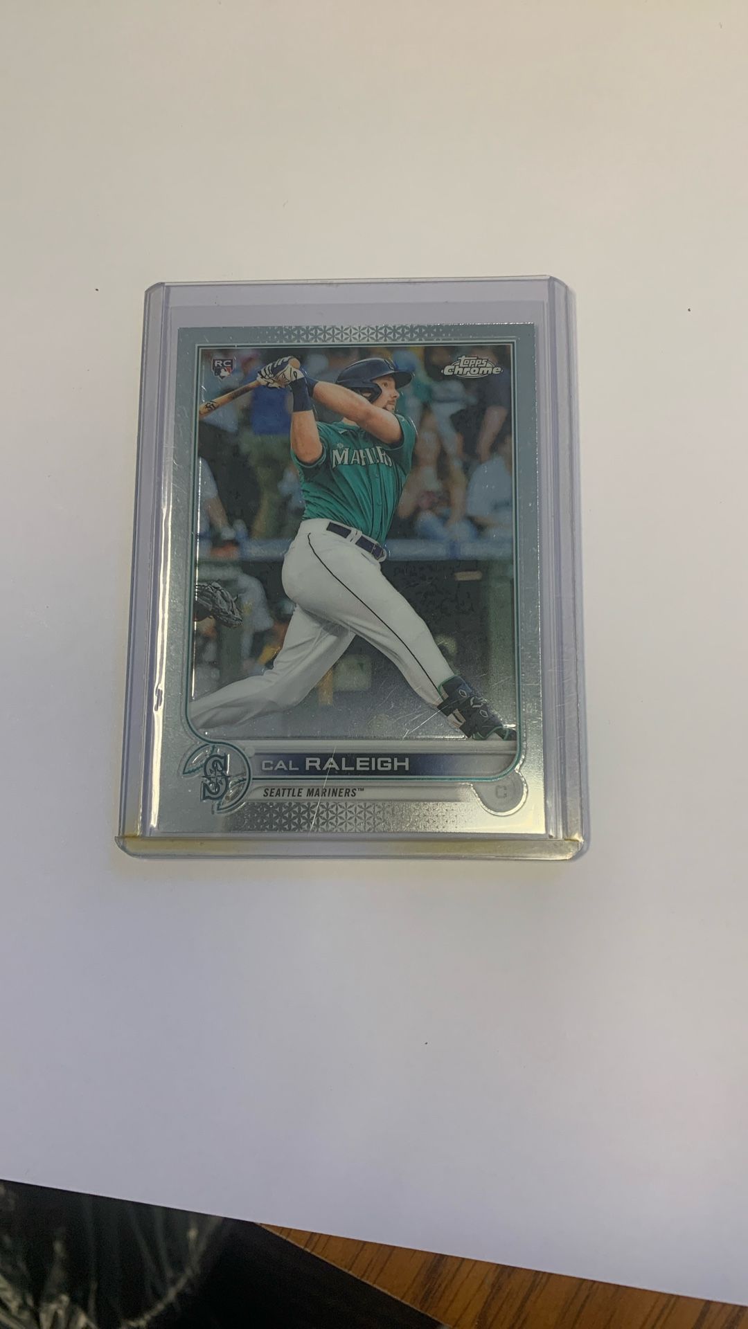 2022 Topps Chrome Cal Raleigh Rookie
