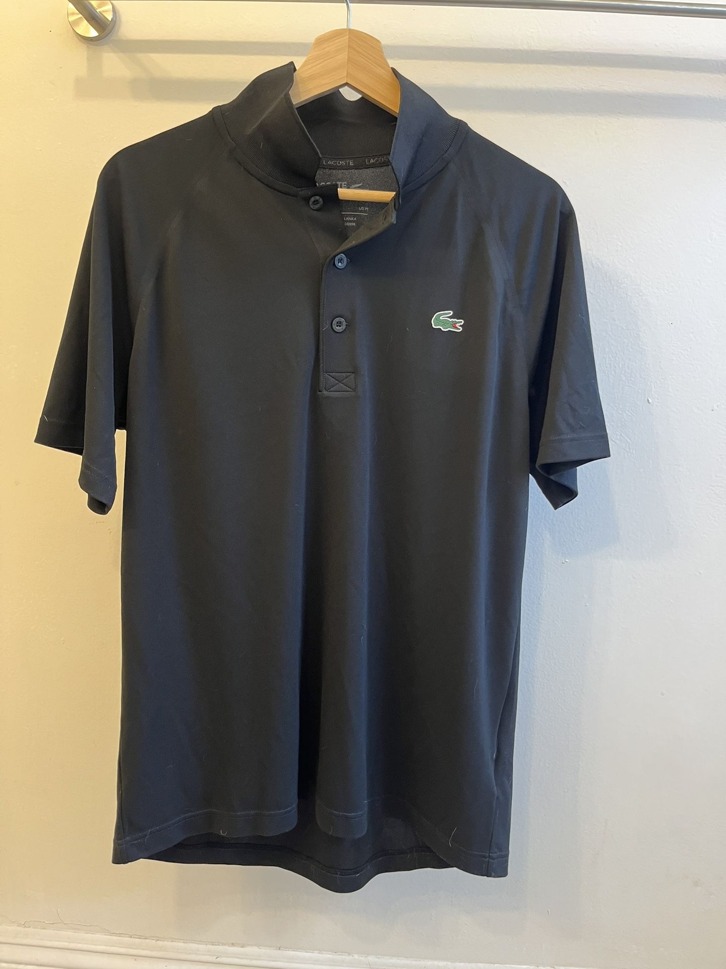 Lacoste Collar Sport Dark Grey Size Medium