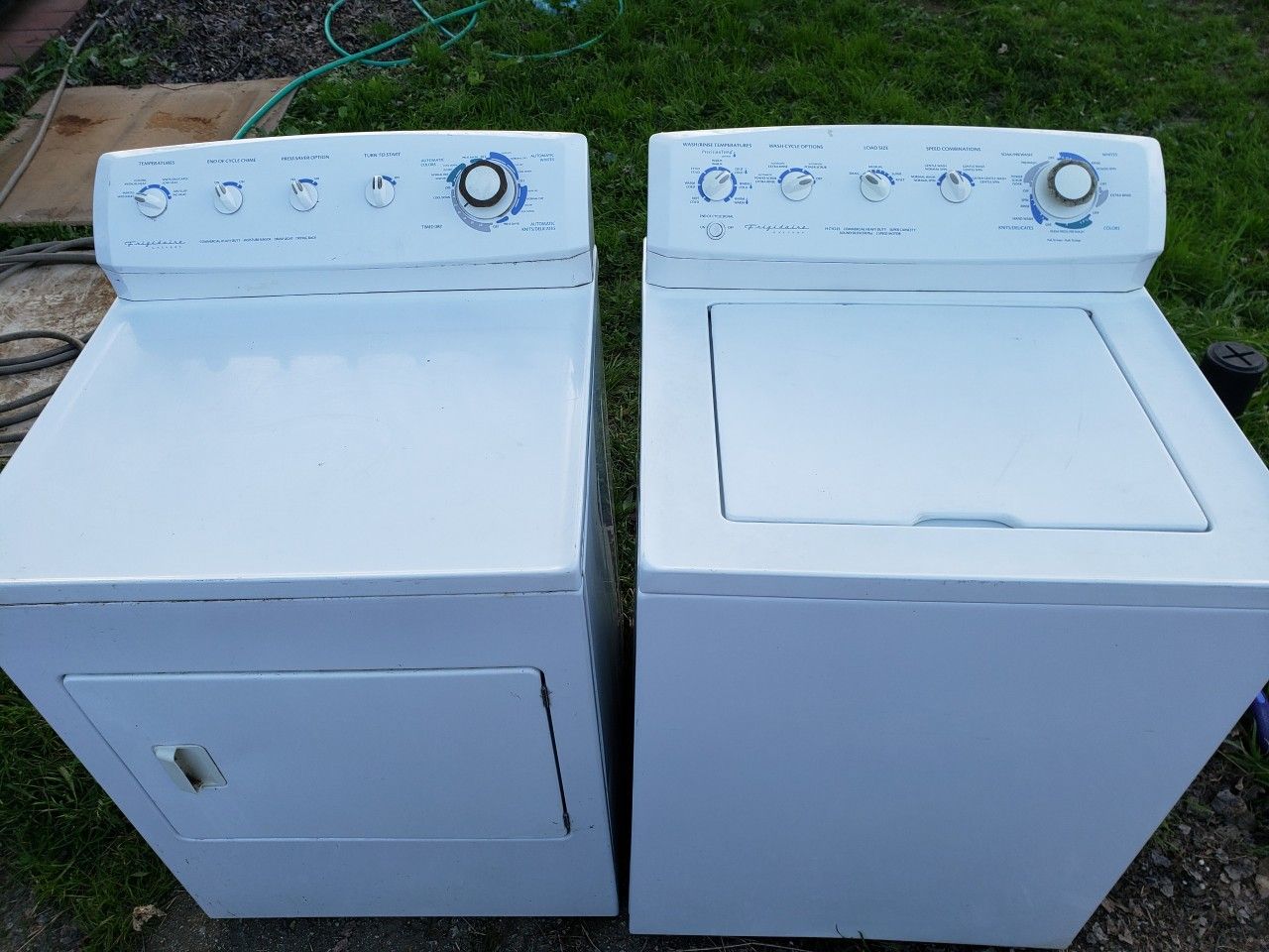 Frigidaire washer & dryer