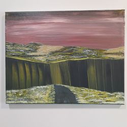 Acrylic painting by Frederick Agnew.