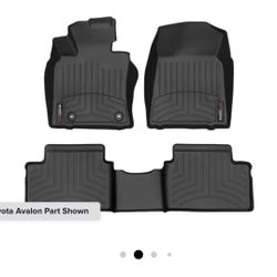 2019 Toyota Avalon Weather Tech All Weather Floor mats 