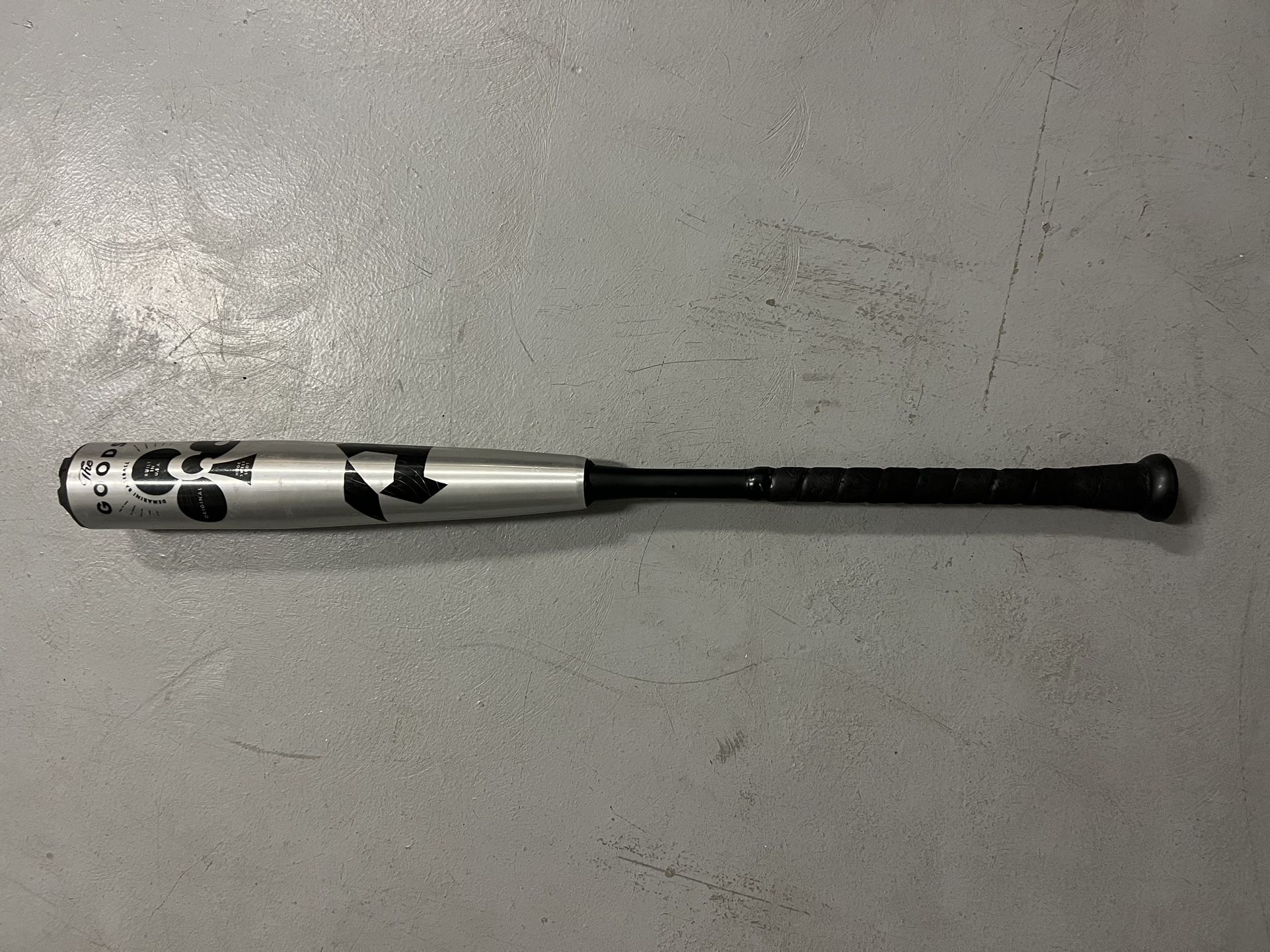 DeMarini 2022 The Goods 31"-3 BBCOR Baseball Bat - Silver/Black, 28oz