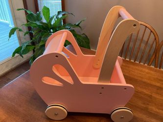Wood Doll Carriage