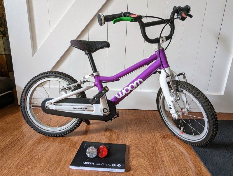 Woom 2 purple sales