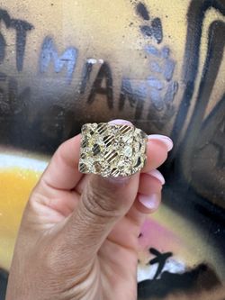 10k Nugget Ring