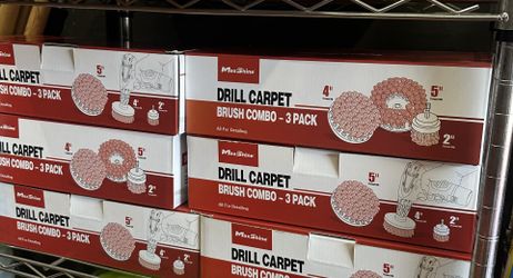 Maxshine Drill Carpet Brush Combo 3 Pack 