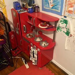 Red Kitchen Set- Amazing 
