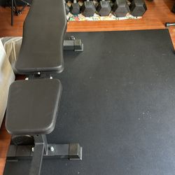 Bench And Dumbbells 