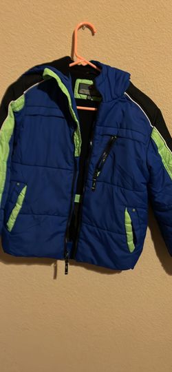 Kids heavy weight rain jacket size 10/12