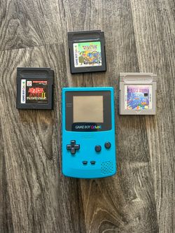 Blue Gameboy Color Bundle
