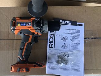 Rigid 18V Brushless Hammer Drill/Driver