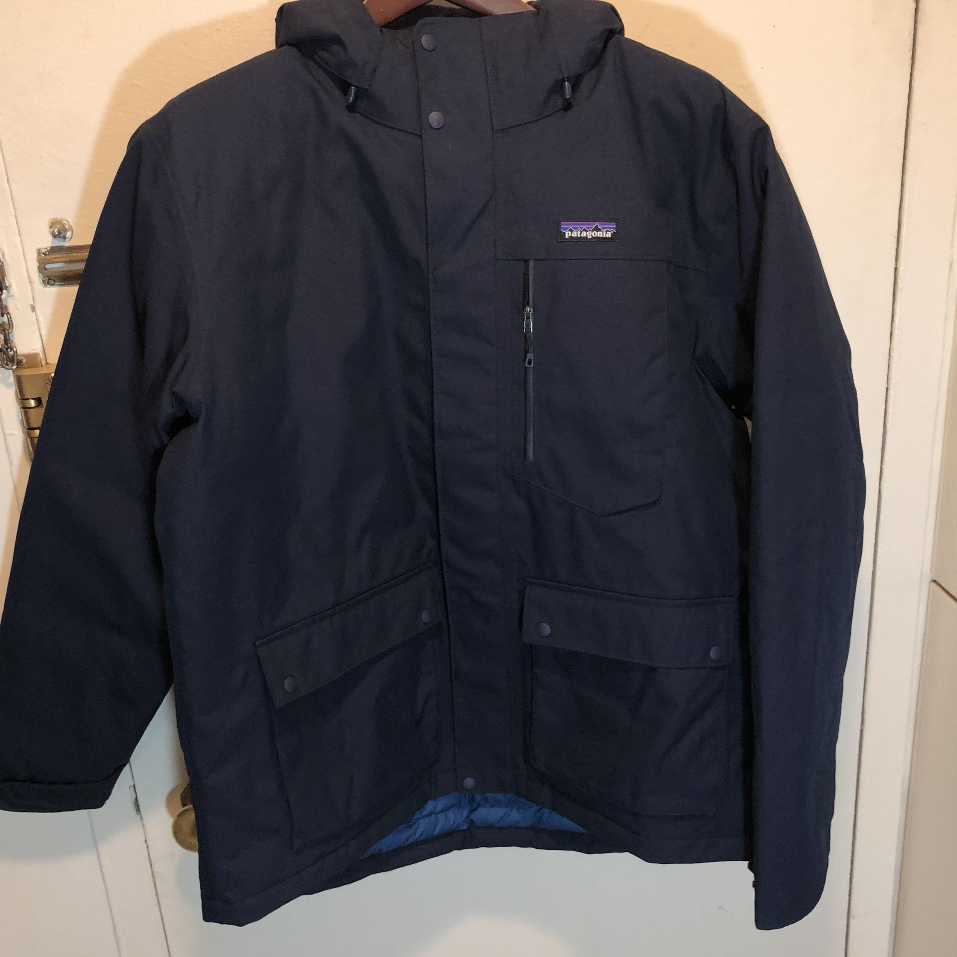 Patagonia Topley Jacket Men's Sz XL Down Jacket Navy Blue Style #27900 $399 NWT