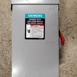 30 Amp AC Disconnect Switch Nonfused 