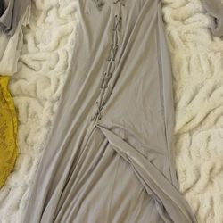 Sexy Lace up Front Dress 