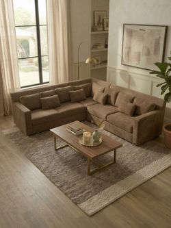 Brown Sectional Couch
