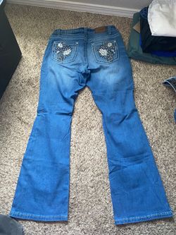 Women's Embellished Flare Jeans