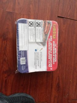 12" Mini Quick Disposable Grill