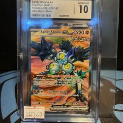 CGC Gem Mint 10 Sandy Shock EX