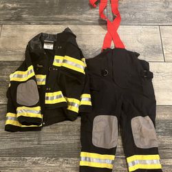 Boys Fireman Suit Halloween Costume
