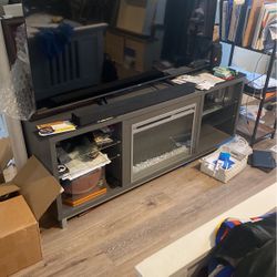 Fire Place TV stand