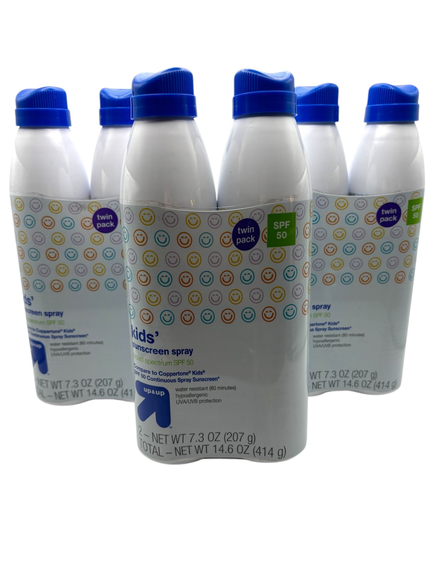Up & Up Kids Sunscreen Spray SPF 50 Bundle of 6