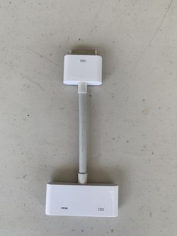 HDMI to connect Apple iPhone 4/4S And iPad 2 Apple iPad3 iPod Touch To TV Monitor Projector HD Device