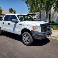 2013 Ford F150 Crew Cab 4x4 Clean Title
