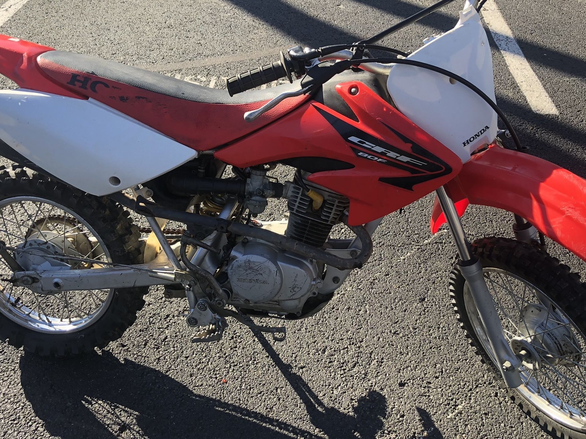 2005 Honda dirt bike crf80f dirt bike