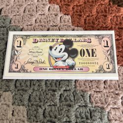 Mickey Mouse  $1 Disney, Dollar