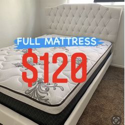 New Full Mattress Only $120