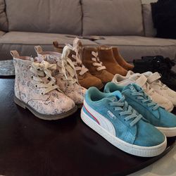 Size 8 girl's shoe lot