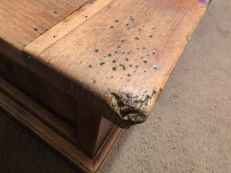 Hardwood coffee table/ TV stand