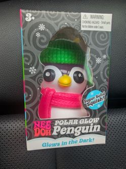 Needoh Glow Penguin and Wow Flake
