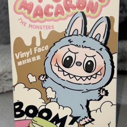 exciting Macaron labubu real and authentic proof if needed 