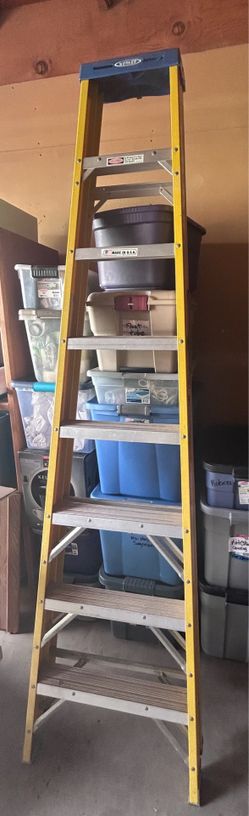 $85 OBO - Werner 8ft Fiberglass Ladder 250lb Type 1 - $133 New at HD