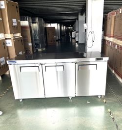 72” Undercounter Refrigerator Commercial Kitchen 