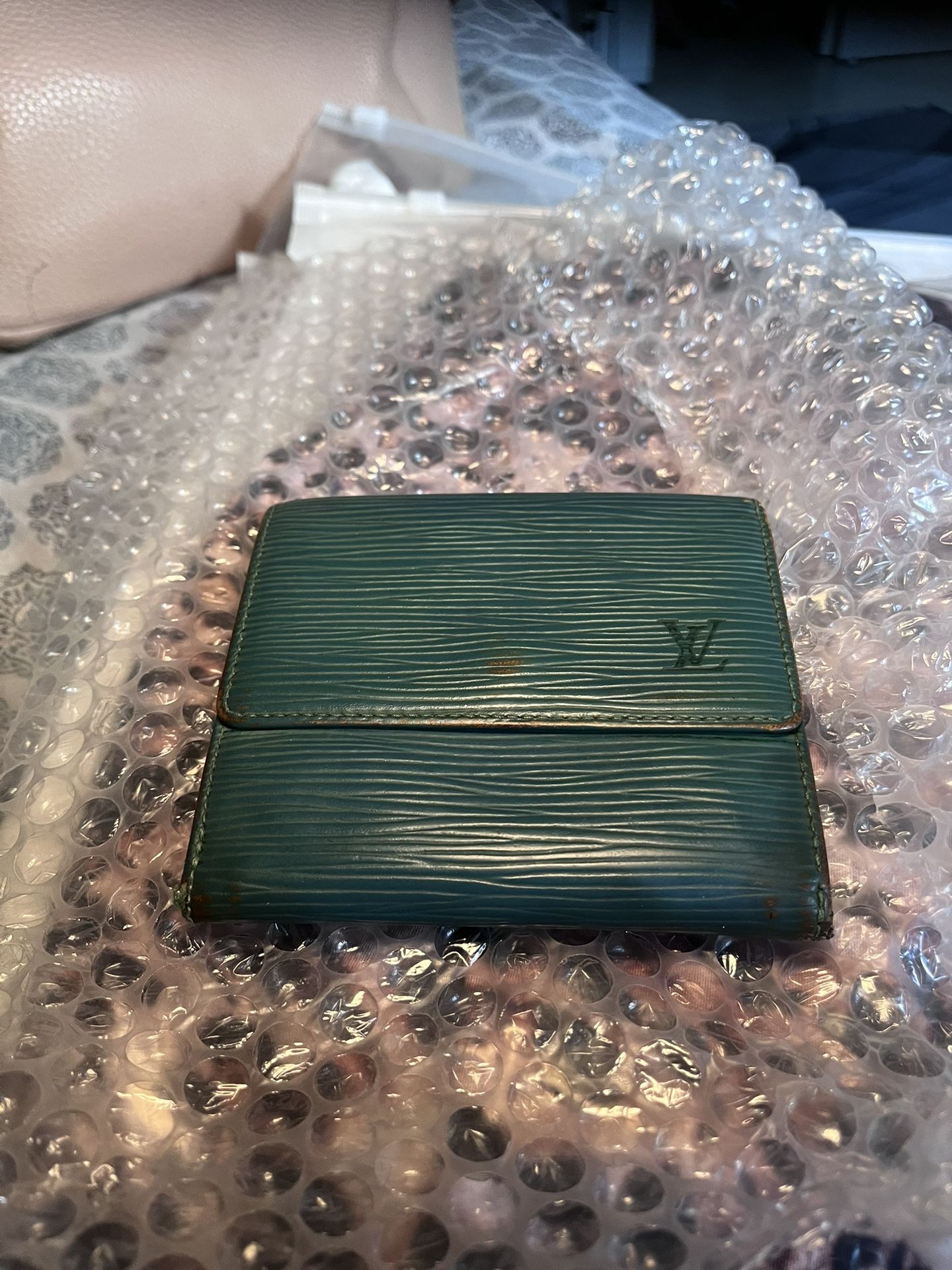 Louis Vuitton Teal Wallet
