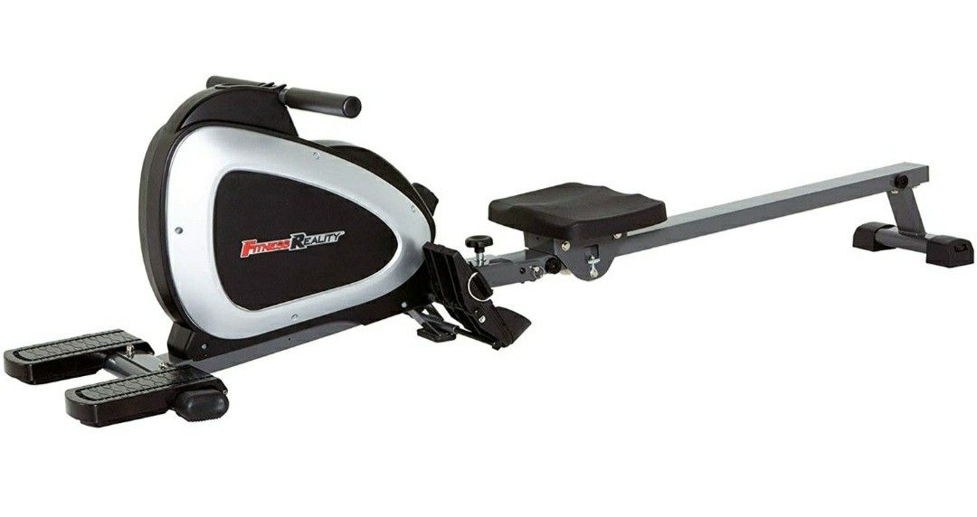 Fitness Reality 1000 Plus Bluetooth Magnetic Rowing Rower with Extended Optional Full Body Exercises